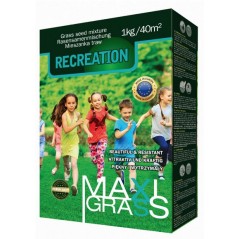 T/ MaxiGrass Recreation karotnik 1kg Mieszanka Traw Trawnikowych
