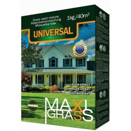 T/ MaxiGrass Universal karotnik 1kg Mieszanka Traw Trawnikowych