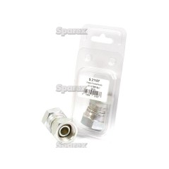 Adapter hydrauliczny 1/2'' BSP Obrotowa żeńska x 1/2'' BSP Obrotowa żeńska (agropak 1szt.)