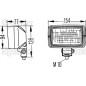 Lampa robocza Prostokątne Lewa/Prawa - 12-24V