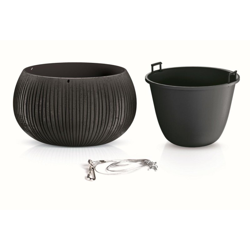 DONICZKA BETON BOWL DKB 240 WISZĄCA 3w1 CZARNY BETON