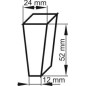 PALETA ROZSADOWA 24x24x52160 KWADRAT