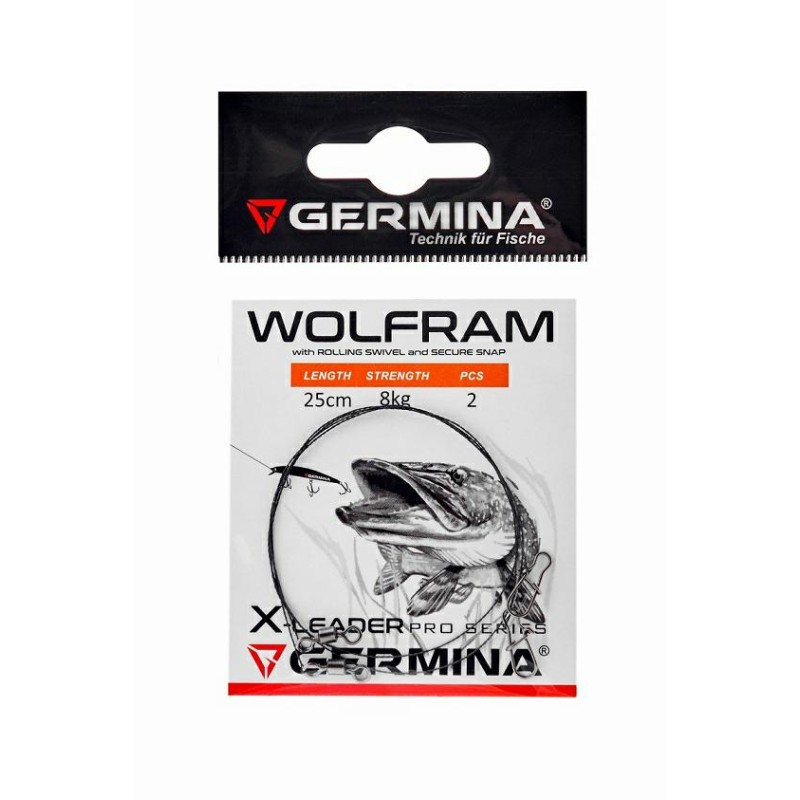 PRZYPON WOLFRAM XLEADER 25CM8kg GERMINA