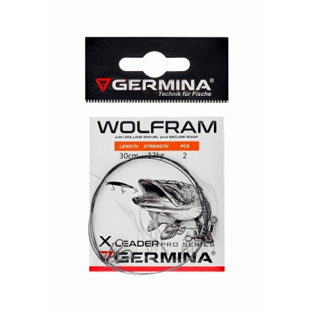 PRZYPON WOLFRAM XLEADER 30CM12kg GERMINA