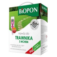 Nawóz Biopon Do Traw Z Mchem 3Kg Karton 