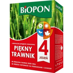 Nawóz Biopon Do Trawnika 2Kg Piękny Trawnik Jesień Karton (4)* 