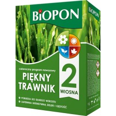 Nawóz Biopon Do Trawnika 2Kg Piękny Trawnik Wiosna Karton (4)* 