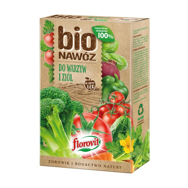 Nawóz Florovit-Bionawóz Warzywa 1L I Ziół (12) (480)*