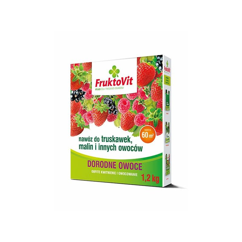 Nawóz Fruktovit Do Truskawek 1,2Kg I Malin Karton (4)*