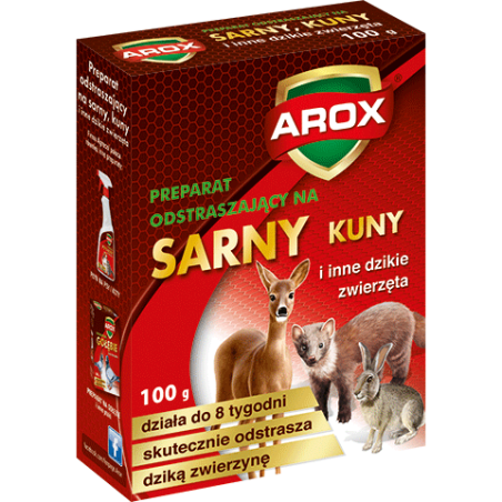 Preparat Odstraszający 100G Na Sarny I Inne Dzikie Zwierzęta Arox