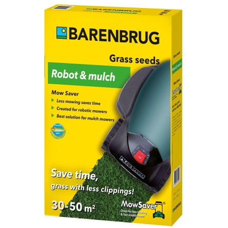 Trawa Barenbrug "Mow Saver" 1Kg Robot&Mulch 50M2