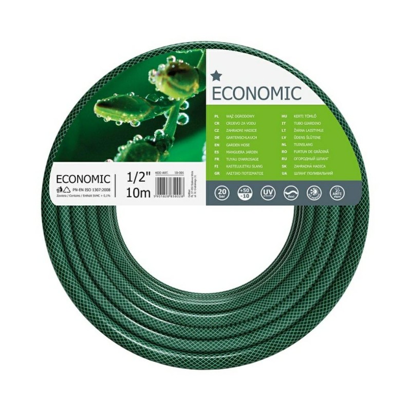 Wąż 1/2" 10M Economic Zielony 