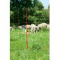 Siatka dla owiec OviNet, 50m, 108 cm, poj. szpic, pomarańczowa, Kerbl