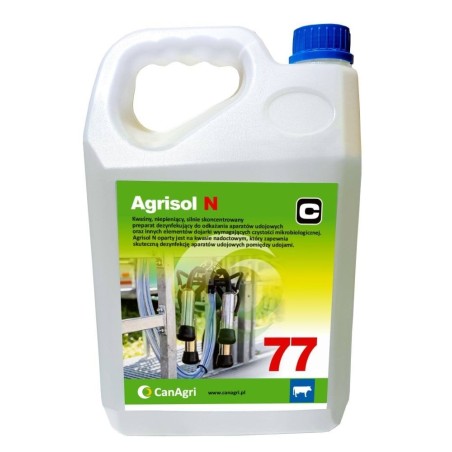 Preparat do dezynfekcji Agrisol N 77 (Sterinox), koncentrat, 5 kg, Can Agri
