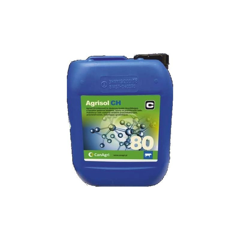 Preparat do dezynfekcji Agrisol CH (chlorosol), koncentrat, 4 kg, Can Agri