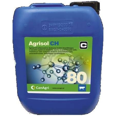 Preparat do dezynfekcji Agrisol CH (chlorosol), koncentrat, 4 kg, Can Agri