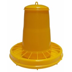 Karmidło automatyczne dla drobiu, żółte, 20 l, 15 kg, Novital