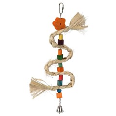 Zabawka dla ptaków ze sznurkiem, 36 x 14 cm, Kerbl