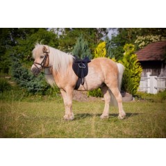 Siodło wszechstronne, roz. Pony, 15,0", czarny, komplet, Covalliero 