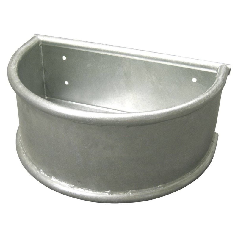 Karmidło metalowe, półokrągłe, 28 l, Kerbl