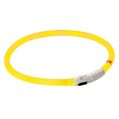 Obroża dla psa LED Maxi Safe, 65 cm x 10 mm, żółta, Kerbl