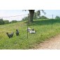 Siatka nieelektryczna dla drobiu, 25 m, 112 cm,, podw. szpic, zielony, Kerbl