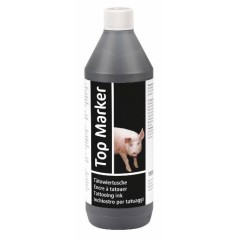 Tusz do tatuowania TopMarker, czarny, 1000 ml