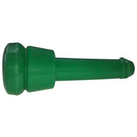 Silikonowa guma strzykowa Spaggiari, typ Lely, zielona, Ø 13 mm, 4 szt