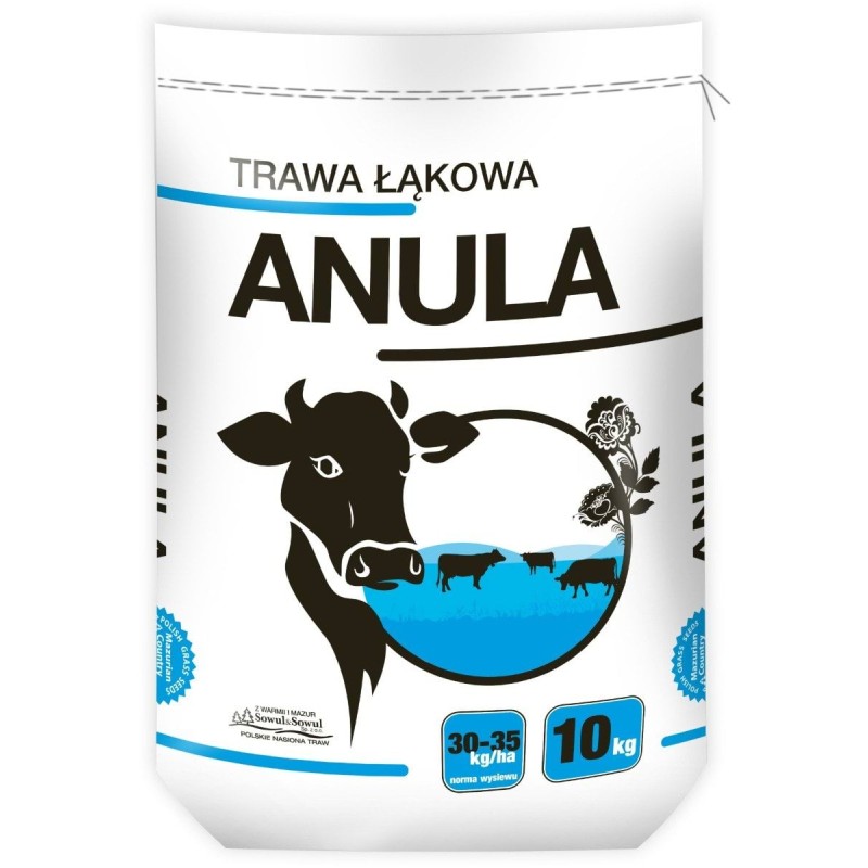 Mieszanka traw łąkowa Anula, 10 kg,  Sowul & Sowul