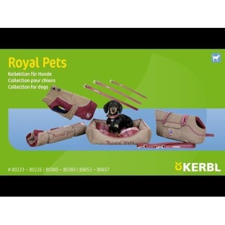 Skórzana smycz dla psa Royal Pets, 200 cm x 20 mm, Kerbl