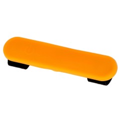 Silikonowy odblask bezpieczeństwa Led do smyczy lub szelek, 8 cm, żółty, Kerbl 