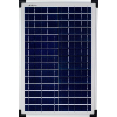 Panel słoneczny 25W z regulatorem ładowania, do podłączenia bezpośrednio do akumulatora, Kerbl