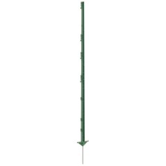 Palik ogrodzeniowy z polipropylenu PROFI, 125 cm, biały, podw. stopka, Kerbl 