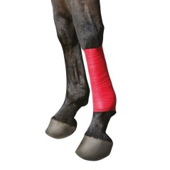 Samoprzylepny bandaż EquiLastic, 10 cm, czerwony, Kerbl