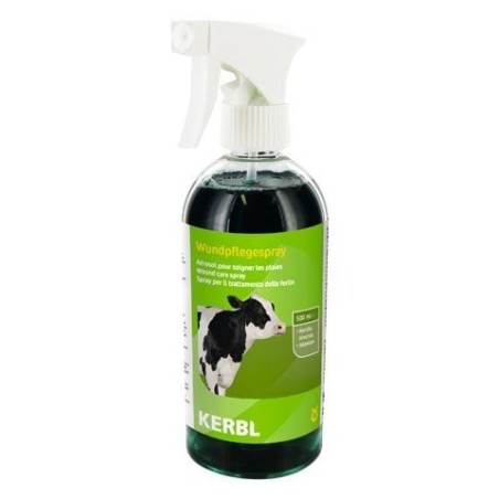 Spray do pielęgnacji ran z alantoiną i olejem miętowym Wound, 500 ml, Kerbl