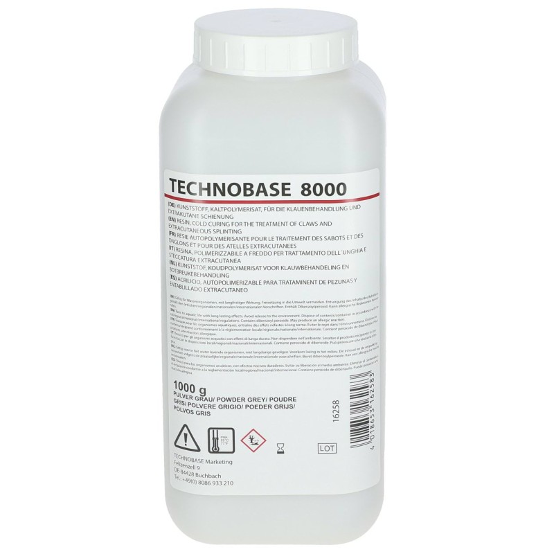 Proszek do robienia kleju do racic Technobase, 1000 g, Kerbl