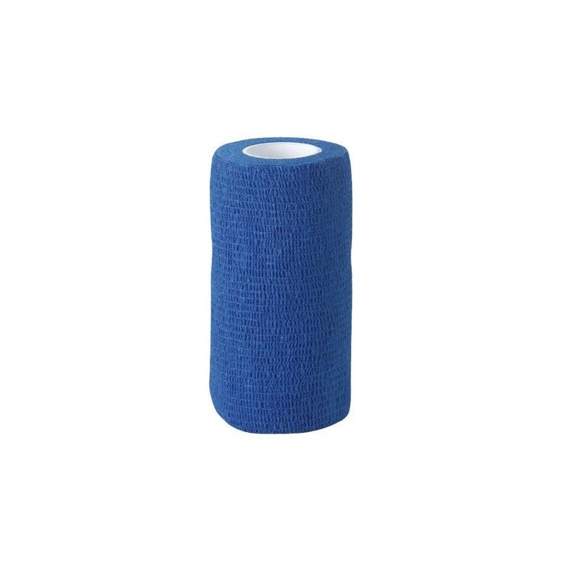 Bandaż samoprzylepny VetLastic, 7,5 x 450 cm, elastyczny, niebieski, Kerbl