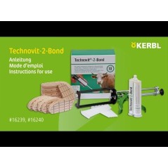 Klej do racic Technovit-2-Bond, z aparatem dozującym, Kerbl 