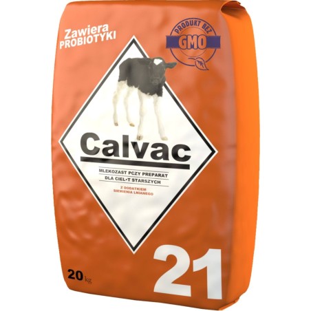 Mleko dla cieląt z siemieniem od 21. dnia, CALVAC 21, 20 kg, Can Agri