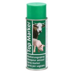 Spray do znakowania zwierząt, TopMarker 500 ml, zielony,Kerbl