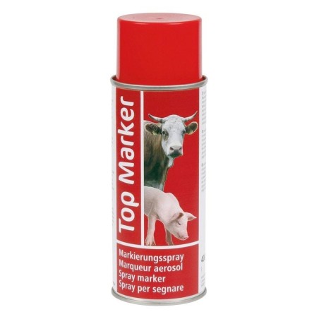 Spray do znakowania, TopMarker 400 ml, czerwony