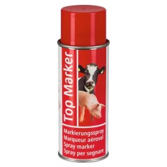 Spray do znakowania zwierząt, TopMarker 500 ml, czerwony,Kerbl