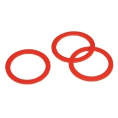 Kolczyk dla trzody Multiflex R, część męska i żeńska, czerwony, czysty, Caisley 
