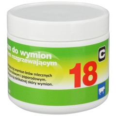 Balsam do wymion z efektem rozgrzewającym ”18”, 500 ml, Can Agri 