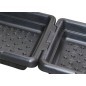 Wanna do dezynfekcji racic SuperKombi, 203 x 83 x 18,5 cm, 200 l, czarna, Kerbl Wanna do dezynfekcji racic SuperKombi, 203 x 83 x 18,5 cm, 200 l, czarna, Kerbl