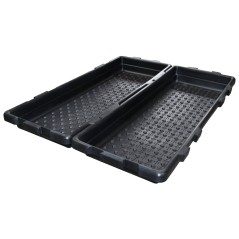 Wanna do dezynfekcji racic SuperKombi, 203 x 83 x 18,5 cm, 200 l, czarna, Kerbl 