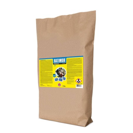Trutka na myszy i szczury, pasta 25 kg, Ratimor, brodifakum