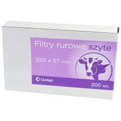Filtr rurowy do mleka, 320 x 57 mm, 200 szt., Can Agri