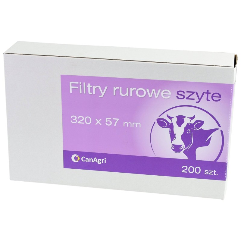 Filtr rurowy do mleka, 320 x 57 mm, 200 szt., Can Agri