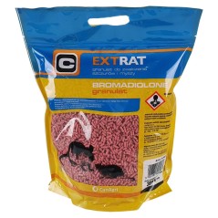 Trutka na myszy i szczury, granulat 1,5 kg, brodifakum, Extrat. 